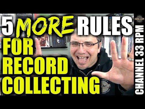 THE 5 OTHER RULES I FOLLOW when buying records (Pt. 2)