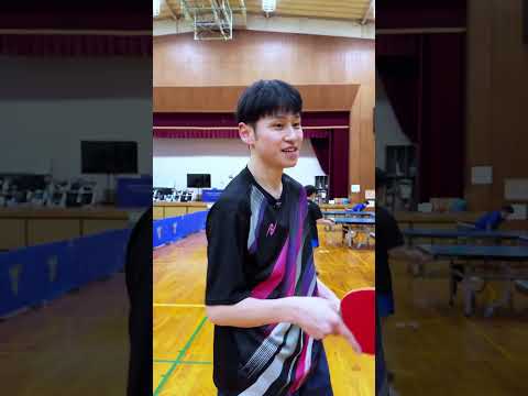 経営学科 🏓2025年 東海学生選手権新人戦🏓優勝🥇長谷川李博🌿