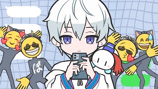 Cover art for お返事まだカナ💦❓おじさん構文😁❗️ / 雨衣【ドズル社 / おらふくん】
