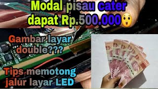 Download lagu TRIK MEMOTONG JALUR TV LED POLYTRON WARNA JADI UNGU mp3
