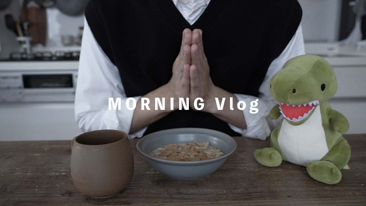 [Morning Vlog] こんなにも桜が見頃なのに、ぽこあに生活を脅かされている毎日
