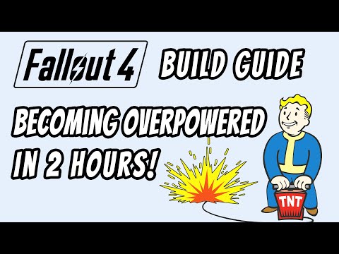 Becoming OVERPOWERED in Fallout 4 in 2 HOURS - Build Guide