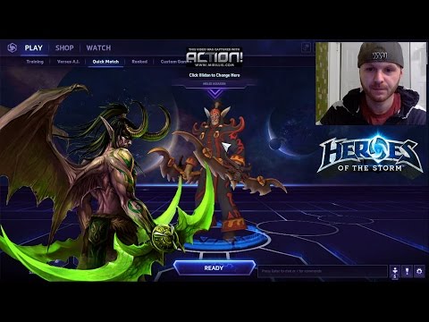 HOTS- illidan [Perfect] Hunt Build PT. 1