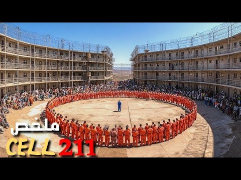مساجين يقلبون السجن رأسا على عقب لتحقيق مطالبهم 😱 | ملخص فيلم Cell 211