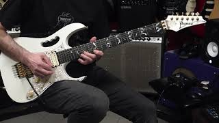 Video thumbnail for ibanez JEM 7V WH by J-Guitar Music Shop