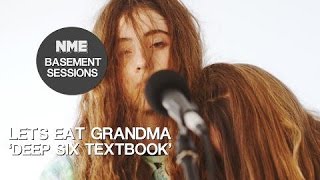 Lets Eat Grandma, 'Deep Six Textbook' - NME Basement Sessions