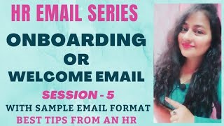 Onboarding Email | HR Email | Welcome Email to Employee #onboarding #email #hr #readytogetupdate