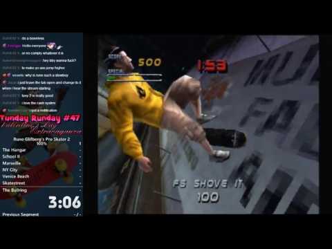 Tony Hawk's Pro Skater 2 100% in 9:44:11