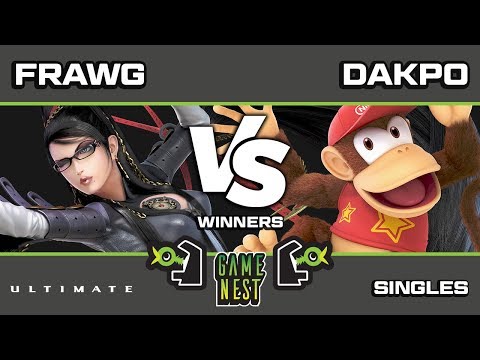 Game Nest Smash It Up: WLPC Frawg (Bayonetta) vs TLOC Dakpo (Diddy Kong) - Winners Round 4