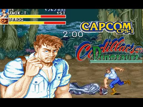 Cadillacs & Dinosaurs Arcade Hardest Jack No Death Playthrough