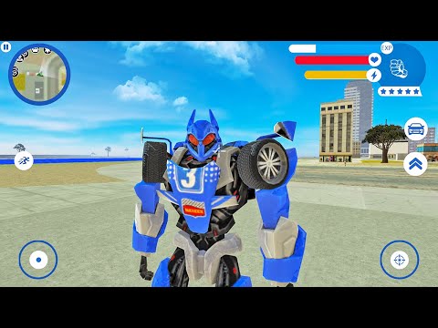 Super Car Robot - Open World Game by Naxeex Robots - Android Gameplay