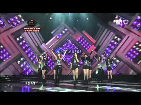 Nine Muses - Ladies (101014) @ M!Countdown