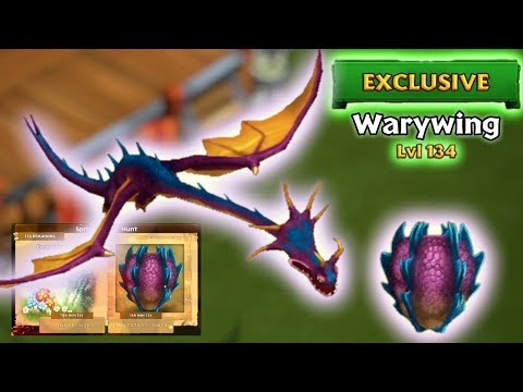 Warywing (Spring Flower Hunt) Max Level 134 Titan Mode | Dragons: Rise of Berk
