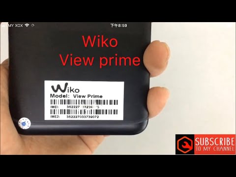 Wiko View Prime frp bypass google account