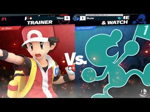 Pure Smash 17 SSBU Winners Semis - Tilted (Pokemon Trainer / Joker) vs Skylar (Mr Game & Watch)