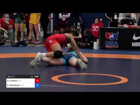 62 Kg Consi Of 4 - Ana Luciano, Florida Vs Kendall Bostelman, Wyoming Seminary
