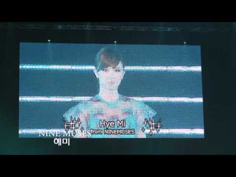 나인뮤지스[9muses] KISS(Korean International Style Show) 런웨이