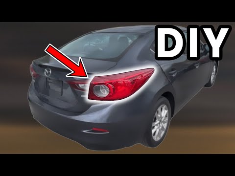 DIY 2014-2018 Mazda 3 Tail Light Replacement | How To Replace Mazda 3 Tail Lights