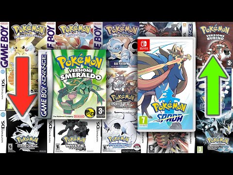 CLASSIFICA Giochi POKÉMON: dal PEGGIORE al MIGLIORE.