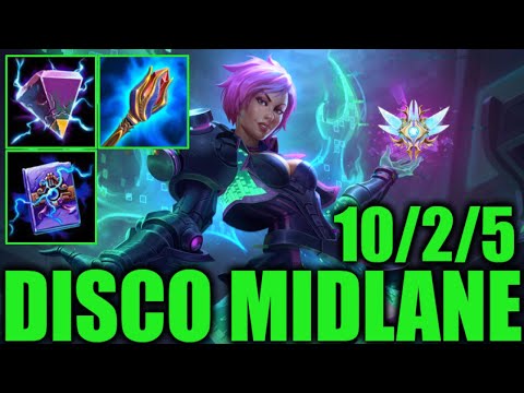 Disco passive makes the game so easy, Discordia Midlane - Smite Grandmasters Ranked