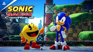 Sonic Racing: CrossWorlds - Sonic x PAC-MAN Trailer