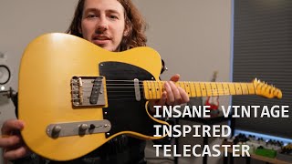 Video thumbnail for Nash T-52 Telecaster Light Relic by Lightfoot FX