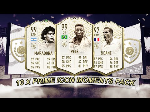 INSANE PULLS!! 10 X PRIME ICON MOMENTS PLAYER PACK!! FIFA 20 ULTIMATE TEAM!!