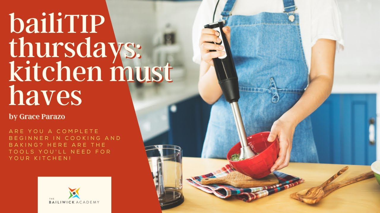 Baking Tools for Beginners (Kitchen Must - Haves)