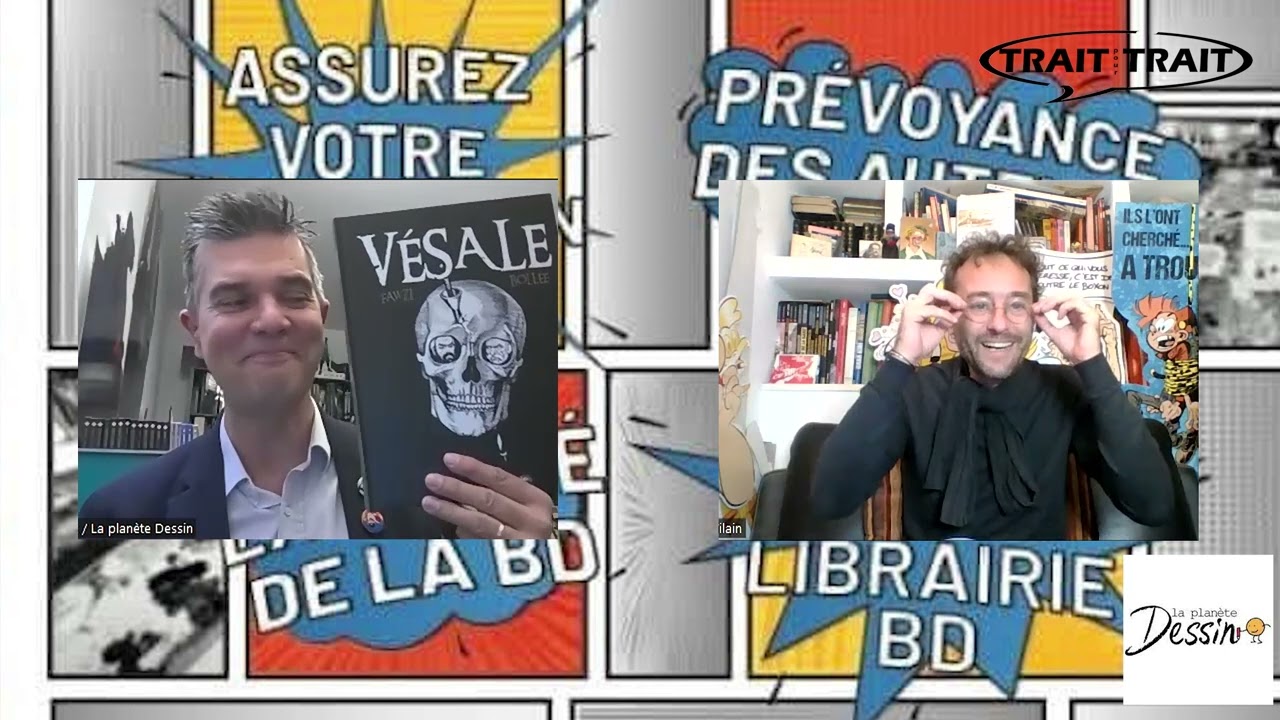 1,2,3 ! BD chez les libraires #S3E39 Jérôme et la librairie La Planète Dessin à Paris.