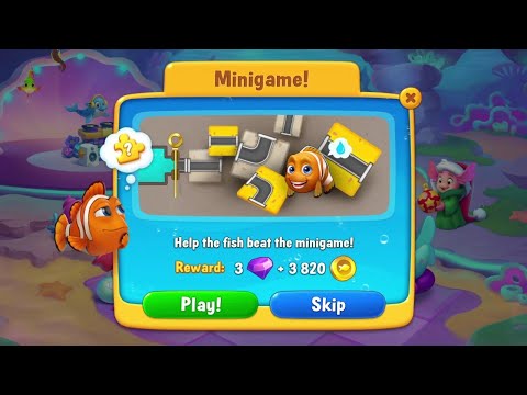 @Fishdom Win Strikes Level 10749 - 10750 and Minigame!