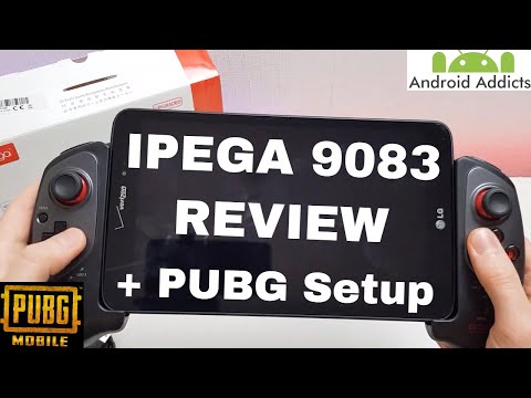 iPega Ninja PG-SW038A belaidis žaidimų valdiklis NSW (juodas) video