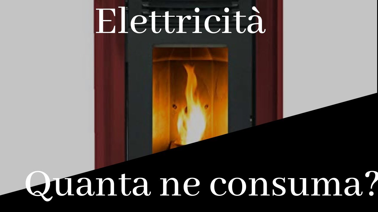 Consumo elettrico reale stufa a PELLET