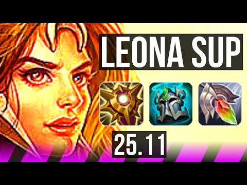 LEONA & Senna vs NAMI & Lucian (SUP) | KR Master | 25.11
