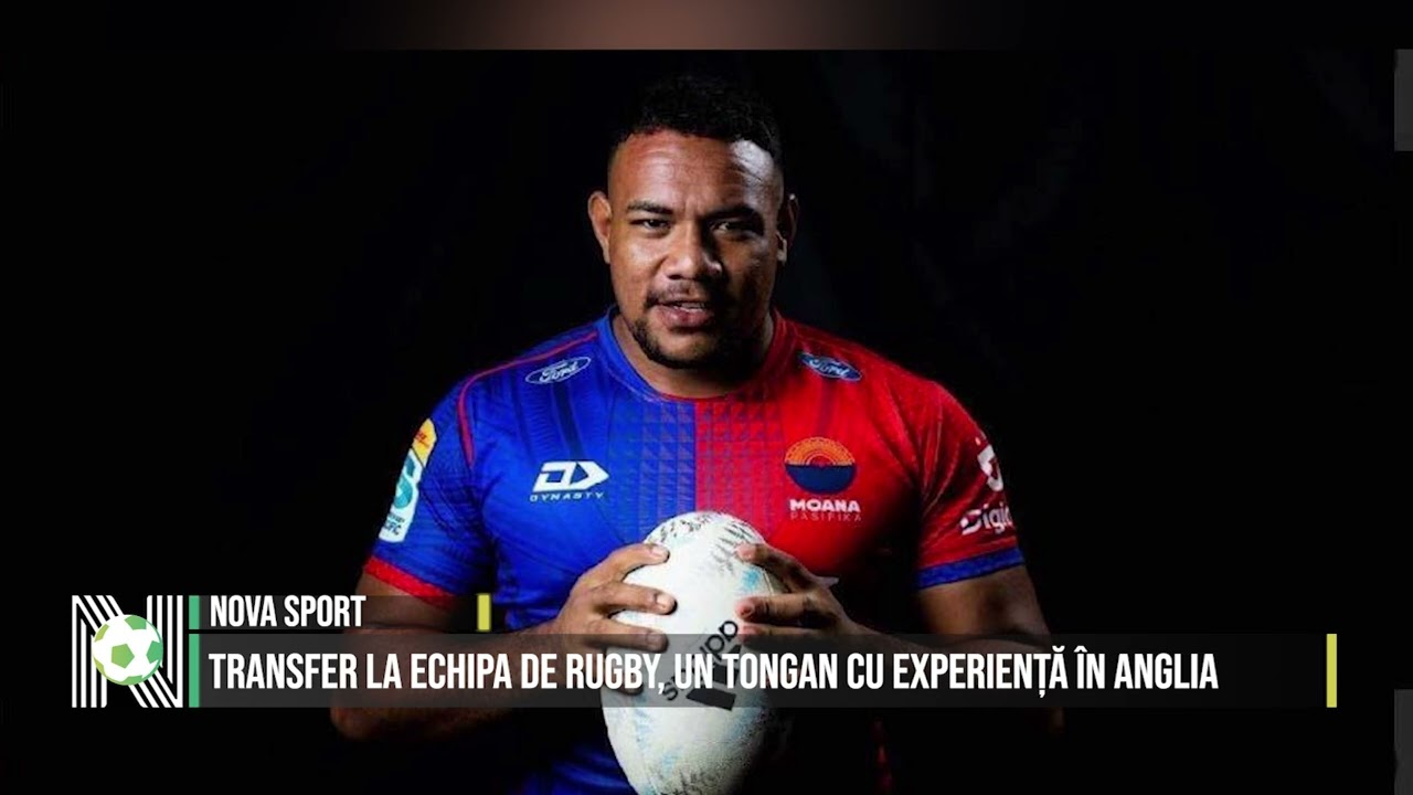 Transfer la echipa de rugby, un tongan cu experiență în Anglia