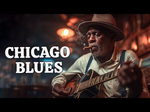 Whiskey Blues Journey 🥃 Legendary Chicago Blues Songs 🎸 Chill & Relaxing