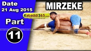 (1) Mirzeke (Ferozepur) Kabaddi Touranament 21 Aug 2015