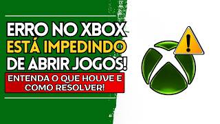 ⚠️ERRO GRAVE NO XBOX: DEU RUIM no Sistema do XBOX ONE e SERIES! - Aprenda a Resolver Agora!
