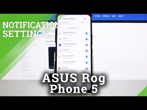 How to Turn Off Notifications in ASUS Rog Phone 5 – Manage Notifications