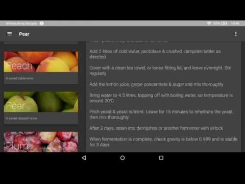 Wine Making Recipes & Logger Video