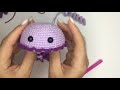 Jellyfish crochet pattern, amigurumi rattle. Медуза крючком