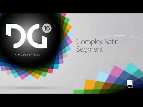 DG16 Quick Tip Tutorial: Complex Satin Segment