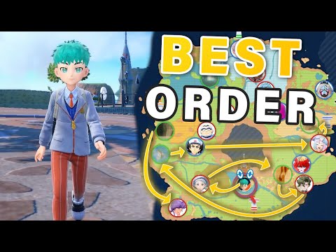 What ORDER to do Everything to Beat the game ► Pokemon Scarlet & Violet