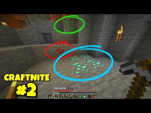 reacting to my first diamonds on CraftNite Episode #2