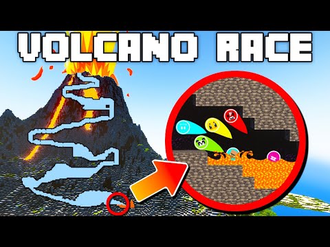 Escape The Volcano! - Minecraft Marble Race EP.24