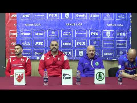 ARKUS liga Plej Aut 12. kolo / Crvena Zvezda - Mokra gora / Izjave aktera meča nakon utakmice
