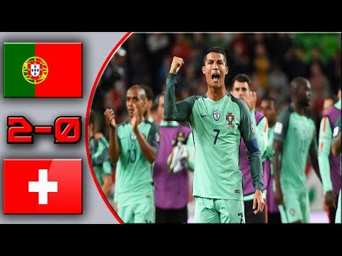 Portugal 2-0 Switzerland - All Goals & Highlights HD - 10/10/2017