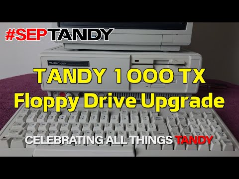 Tandy 1000 TX Computer TEAC 5.25" 360KB Floppy Drive Upgrade #SepTandy 2021