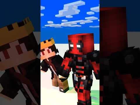 "Deadpool vs Herobrine"

Note: Clickbait titles are often misleading and can harm the trust of viewers. It's important to provide accurate and engaging titles for videos.