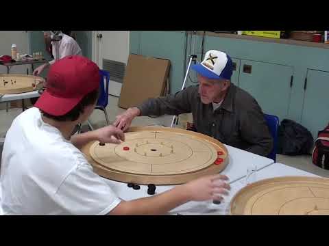 Crokinole 2018 Owen Sound - Top 4 - Bonnett v Tracey