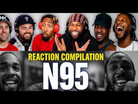 Kendrick Lamar | N95 | Best Reactions Mashup